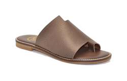 CIABATTINA INFRADITO DOLLARO PELLE TESTA DI MORO 